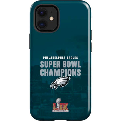 NFL Philadelphia Eagles Super Bowl LIX Champions iPhone 12 Mini Impact Case
